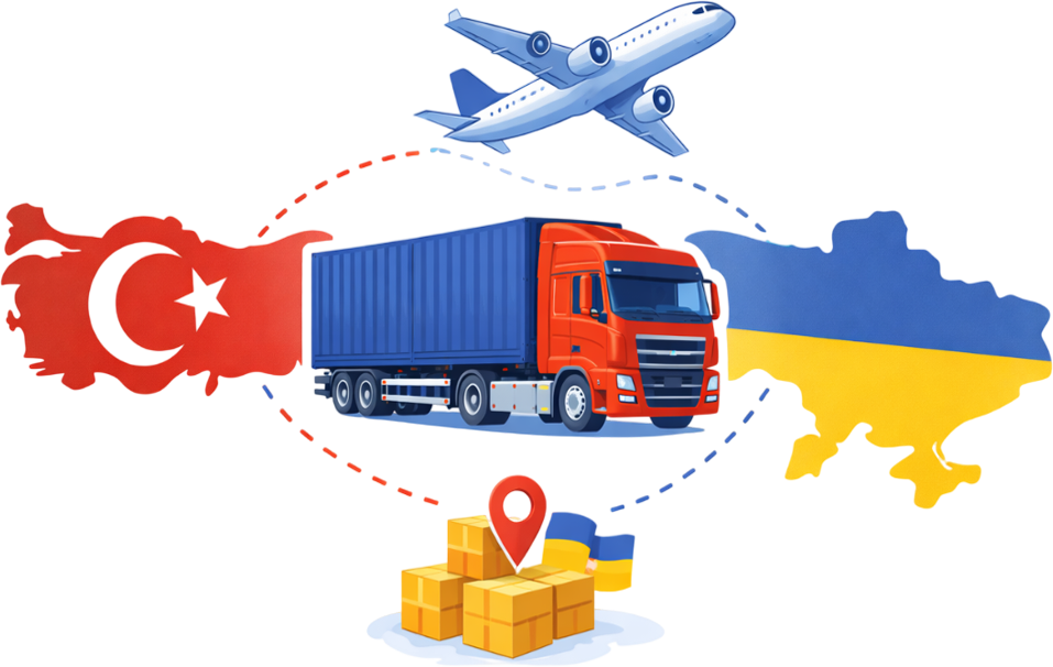 Ціни на вантажоперевезення Туреччина-Україна